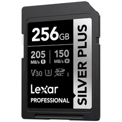 Lexar Pro Silver 1066X SDXC UHS-I 256GB 256GB. R205/W150. U3 (V30)