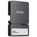 Lexar Professional Go SL400X SSD 2TB Hub 2TB m/Hub. USB3.2 Gen2. R1050/W1000