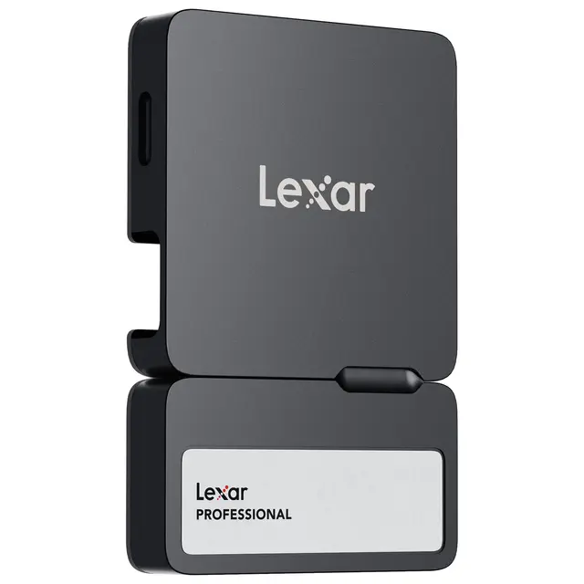 Lexar Professional Go SL400X SSD 2TB Hub 2TB m/Hub. USB3.2 Gen2. R1050/W1000 