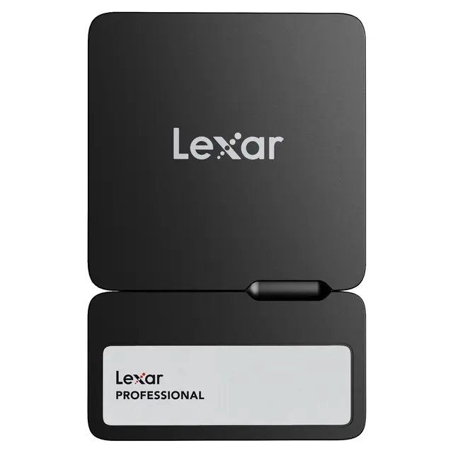 Lexar Professional Go SL400X SSD 2TB Hub 2TB m/Hub. USB3.2 Gen2. R1050/W1000 