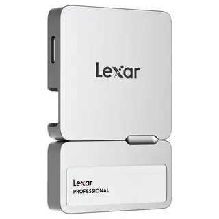 Lexar Professional Go SL400X SSD 1TB Hub 1TB m/Hub. USB3.2 Gen2. R1050/W1000