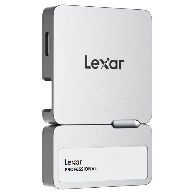 Lexar Professional Go SL400X SSD 2TB Hub 2TB m/Hub. USB3.2 Gen2. R1050/W1000 