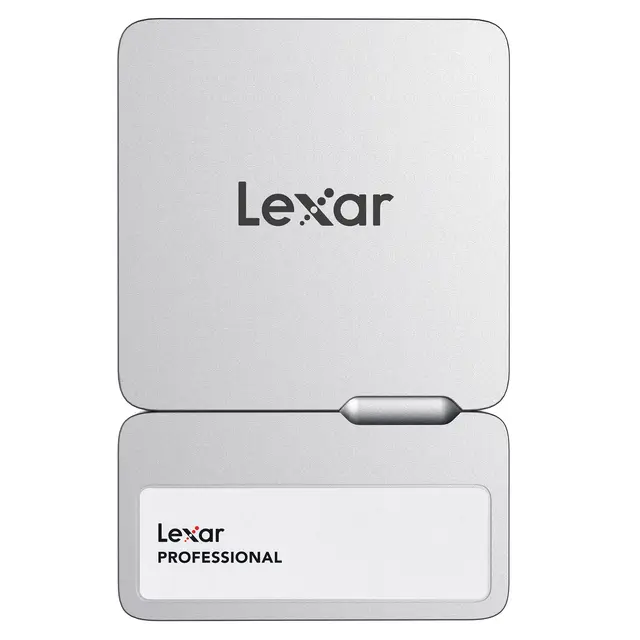 Lexar Professional Go SL400X SSD 2TB Hub 2TB m/Hub. USB3.2 Gen2. R1050/W1000 