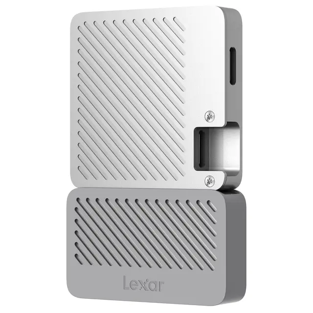 Lexar Professional Go SL400X SSD 2TB Hub 2TB m/Hub. USB3.2 Gen2. R1050/W1000 