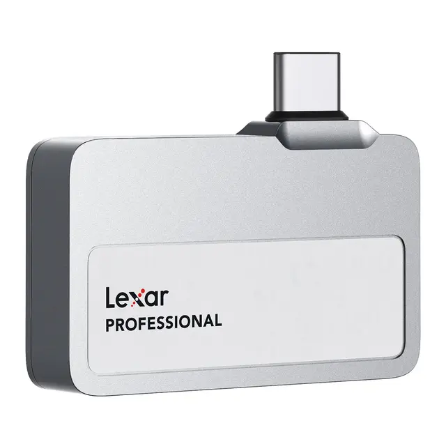 Lexar Professional Go SL400X SSD 2TB 2TB. USB3.2 Gen2. Opp til R1050/W1000 