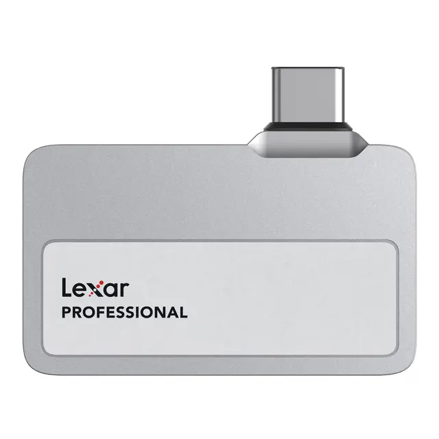 Lexar Professional Go SL400X SSD 2TB 2TB. USB3.2 Gen2. Opp til R1050/W1000 