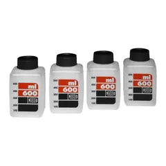 Jobo Bottle Kit 600ml 4X  600ml hvit