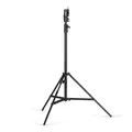 Manfrotto Steel Junior Stand 008BSU Lysstativ 2-ledd, 2,16m maks 15kg Sort