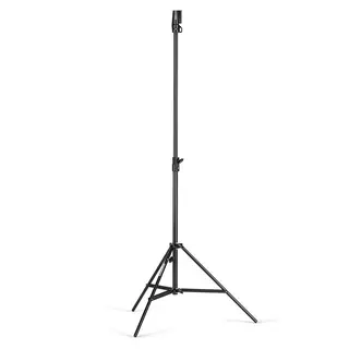 Manfrotto Steel Junior Stand 008BSU Lysstativ 2-ledd, 2,16m maks 15kg Sort