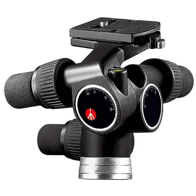 Manfrotto 405 Pro 3-veishode Geared Kraftig presisjonshode for studiobruk 