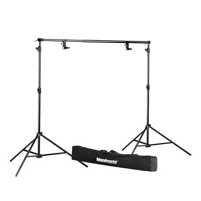 Manfrotto Bakgrunnstativ Kit 1314B Svart Stativpakke for oppheng av papirbakgrunn 