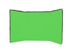 Manfrotto Panoramic Bakgrunn 4 m Green Chroma Key Green 4x2,3 m 3-delt