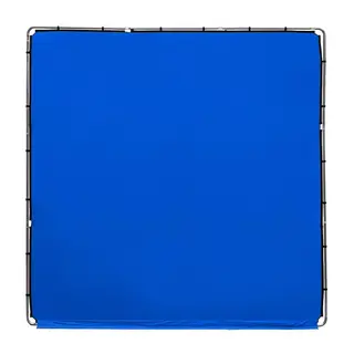 Manfrotto StudioLink Chroma Key Kit Blue Screen bakgrunn 3x3 m.