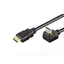 MicroConnect HDMI 1.4 Kabel 90&#176; vinklet 2m