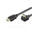 MicroConnect HDMI 1.4 Kabel 90&#176; vinklet 3m