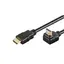 MicroConnect HDMI 1.4 Kabel 90&#176; vinklet 5m