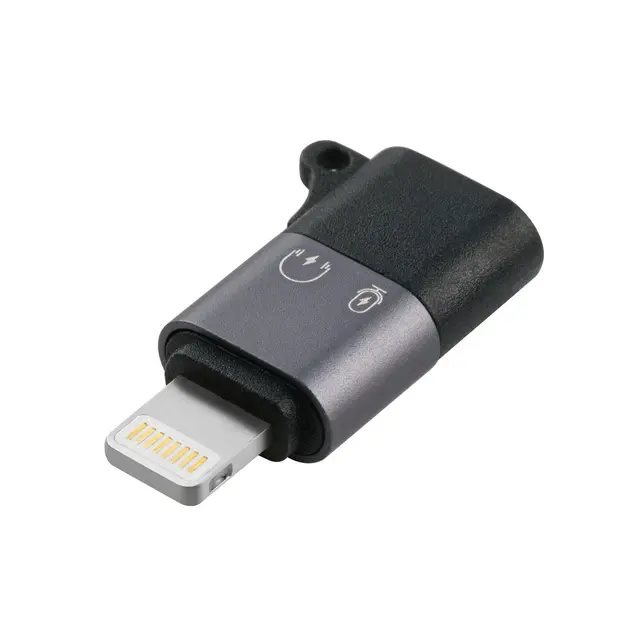 MicroConnect Lightning M to USB-C F Lightning hann USB-C hunn Adapter 