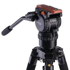 Miller CiNX 23 Fluid Head Kit m/Pan Handle, Ball Level, Camera Plate