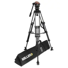 Miller Versa CXV6 Fluid Head Kit m/75 Sprinter II 2-St Tripod, Spreader