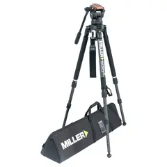 Miller Versa CXV10 Fluid Head Kit m/Solo-Q 100 2-St Tripod &amp; Soft Case