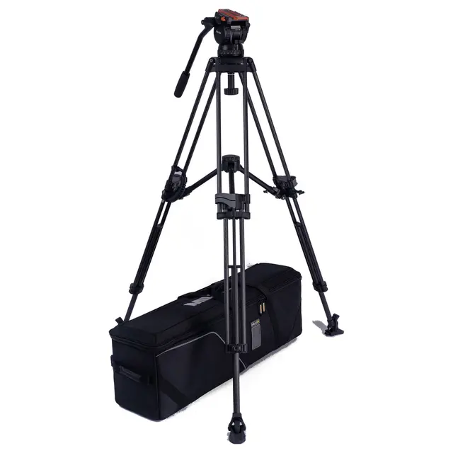 Miller Versa CXV14 Fluid Head Kit m/Sprinter II 2-St Tripod, Spreader 