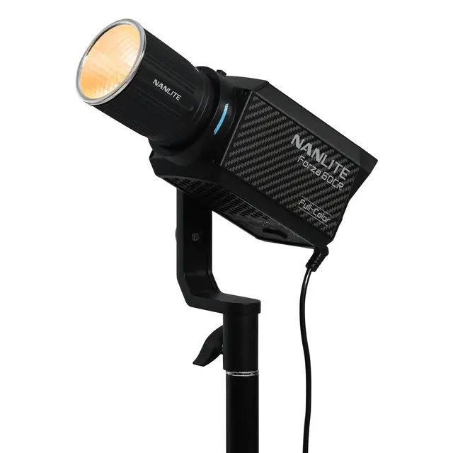 Nanlite Forza 60CR RGBLAC LED Spotlight Med CRMX- Wireless DMX 