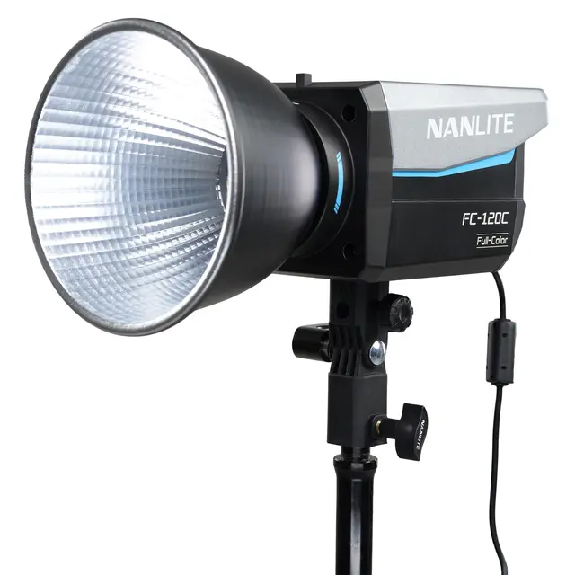 Nanlite FC-120C LED Color Spot Light 2700-7500K. LED lampe, 520W 