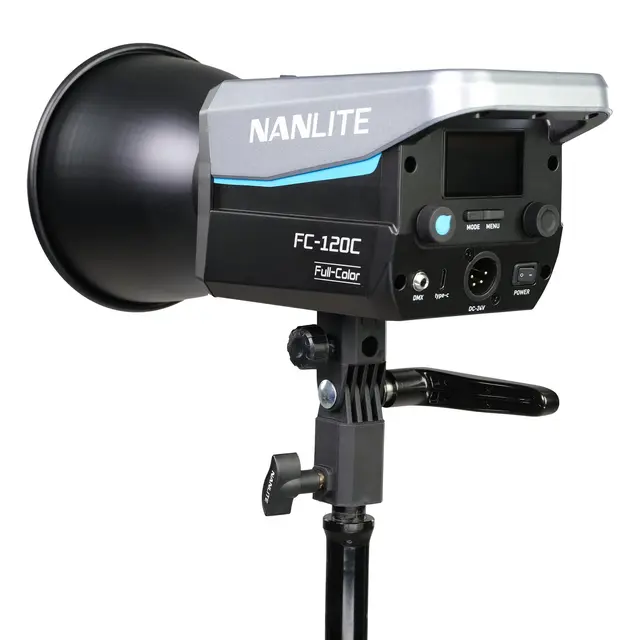 Nanlite FC-120C LED Color Spot Light 2700-7500K. LED lampe, 520W 