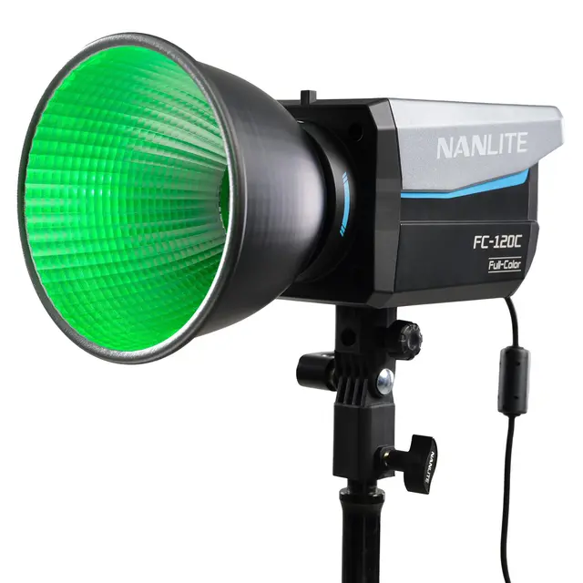 Nanlite FC-120C LED Color Spot Light 2700-7500K. LED lampe, 520W 