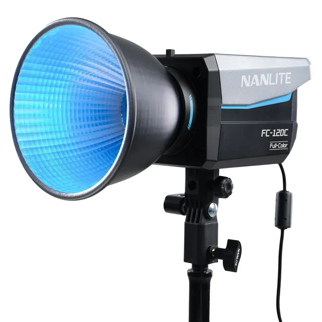 Nanlite FC-120C LED Color Spot Light 2700-7500K. LED lampe, 520W 