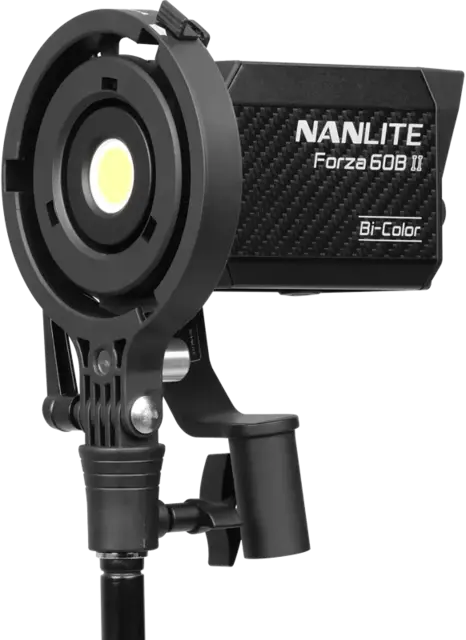 Nanlite Forza 60B II LED Spot Light Bi-Color COB LED lampe. 5600K 72W 
