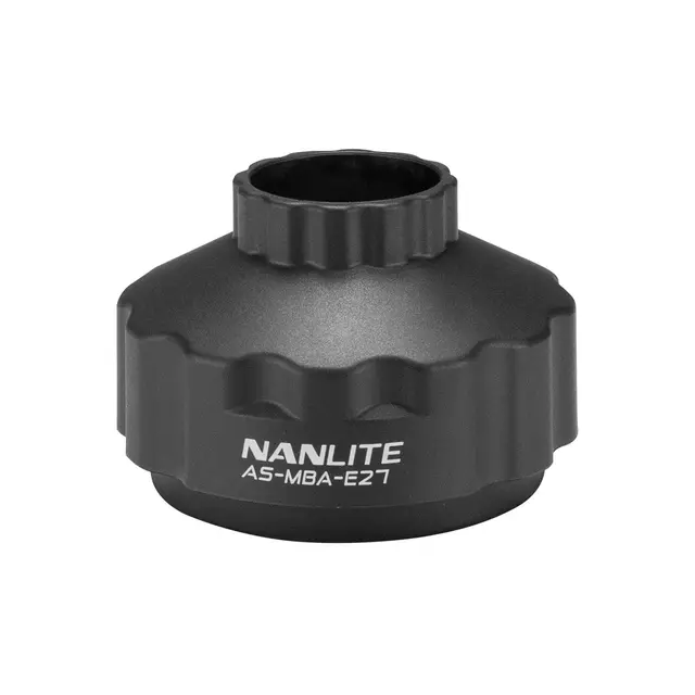 Nanlite E27 Magnetic Base Adapter Lampefot for PavoBulb 10C 