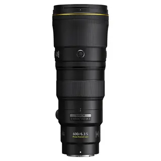 Nikon Nikkor Z 600mm f/6.3 VR S Super tele. Lett i vekt