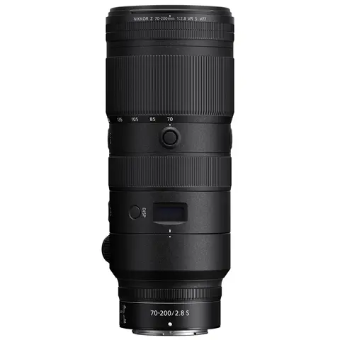 Nikon Nikkor Z 70-200mm f/2.8 VR S Standard telezoom. &#216;77mm