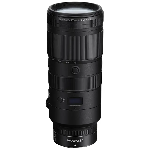 Nikon Nikkor Z 70-200mm f/2.8 VR S Standard telezoom. Ø77mm 