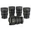 NiSi Cine Lens Set Athena Prime RF-Mount 14/25/35/50/85mm + Filter og Hardcase