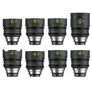 NiSi Cine Lens Set PL-Mount Athena Prime Master. 8 objektiver