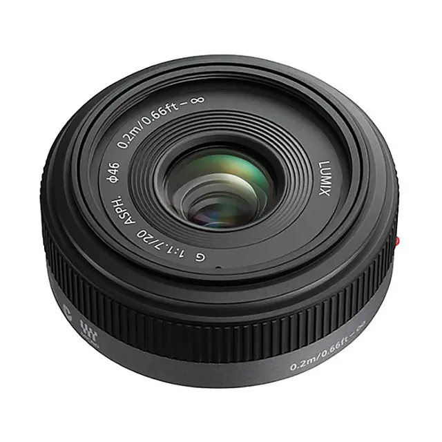 Panasonic 20mm f/1.7 II Sort Lumix G ASPH pannekakeobjektiv 