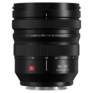 Panasonic Lumix S Pro 16-35mm f/4 L-fatning. Fullformat