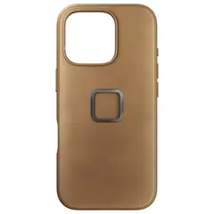 Peak Design Mobile Everyday Clarino Case iPhone 16 Pro, Tan