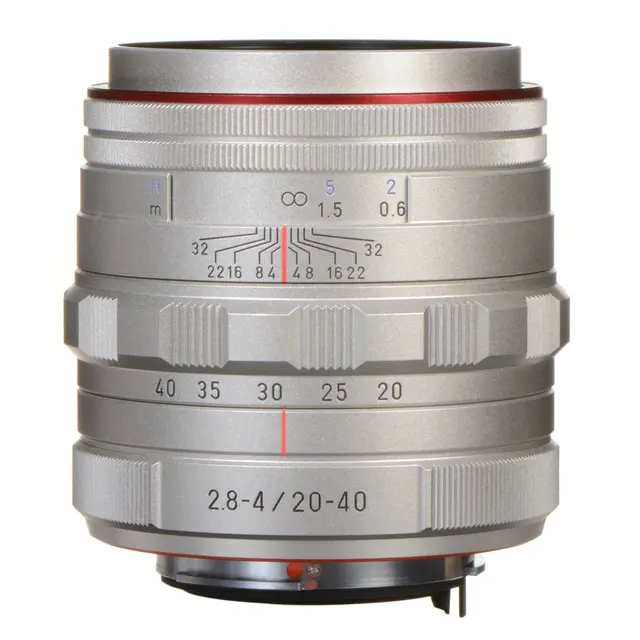 Pentax HD DA 20-40mm f/2.8-4.0 DC WR Silver 