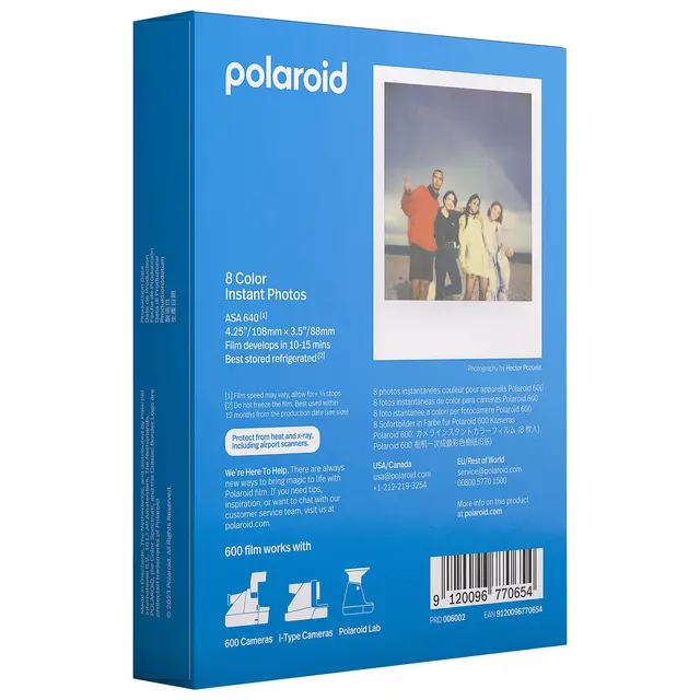 Polaroid Color Film for 600 Instant Fargefilm til 600- og I-kameraer 