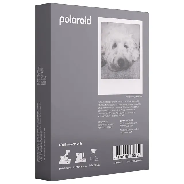 Polaroid Originals B&W Film for 600 