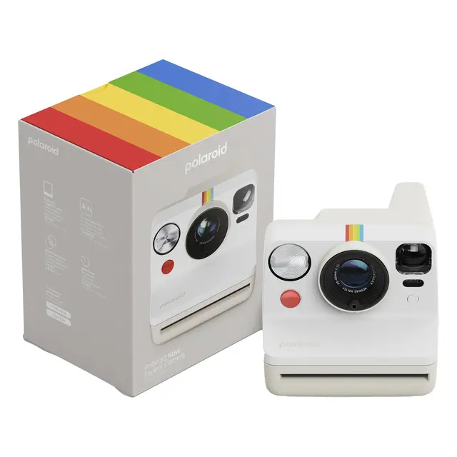 Polaroid Now Gen 3 White Instant kamera. White 