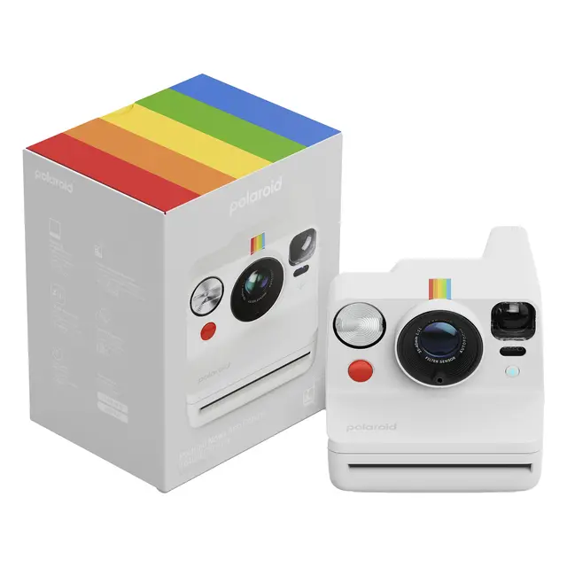 Polaroid Now+ Gen 3 White Instant kamera. White 