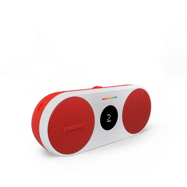 Polaroid Music Player 2 Red & White Bluetooth høyttaler 