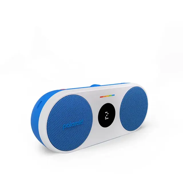 Polaroid Music Player 2 Blue & White Bluetooth høyttaler 