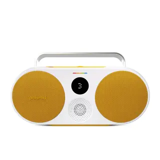 Polaroid Music Player 3 Yellow &amp; White Bluetooth h&#248;yttaler