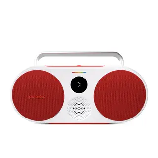 Polaroid Music Player 3 Red &amp; White Bluetooth h&#248;yttaler