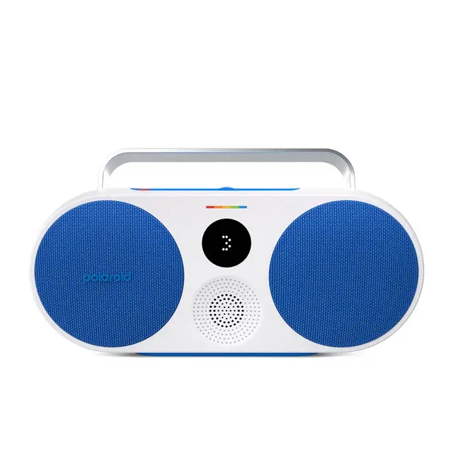 Polaroid Music Player 3 Blue & White Bluetooth høyttaler 